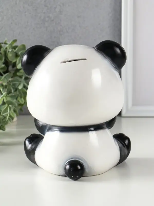Копилка для денег «Панда», гипс, 19×16×15 см