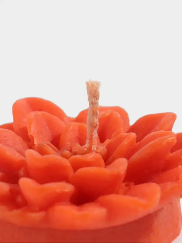 Свеча &laquo;Цветок&raquo;, 5&times;5&times;2 см, соевый воск, МИКС