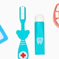 Детский набор доктора Лесная мастерская &laquo;Стоматолог&raquo; 33 предмета, 20.2&times;8&times;16 см