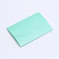 Конверт под сертификат с тиснением &laquo;От всей души&raquo;, мятный 10.5&times;7 см