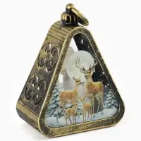 Фонарь новогодний декоративный 9&times;5&times;11.5 см