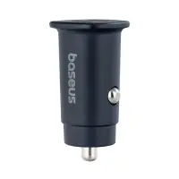 Переходник автомобильного зарядного устройства на 2 Type-C 30W C00072300123-01 Baseus черный