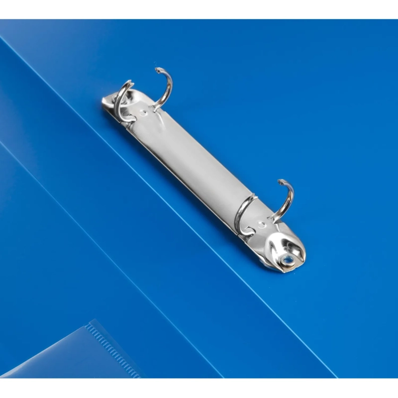 Папка на 2-х кольцах пласт. 25/32мм А4 ATTACHE F502/07 синяя