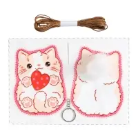 Игрушка брелок своими руками "Котик"