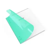 Тетрадь 18 листов, ErichKrause «Классика CoverPrо Vivid», в линейку, пластиковая обложка, блок офсет 100% белизна, бирюзовая