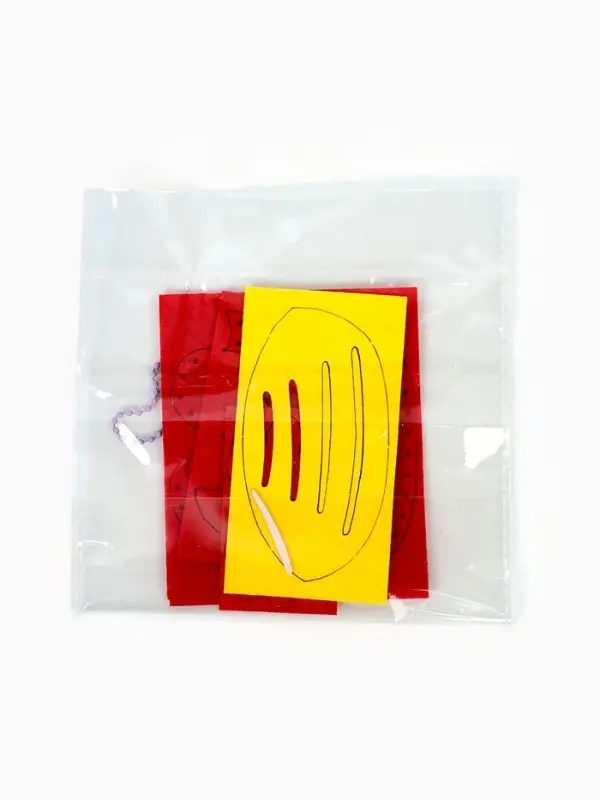 Набор для создания игрушки из фетра "Морские жители", набор 6 шт.