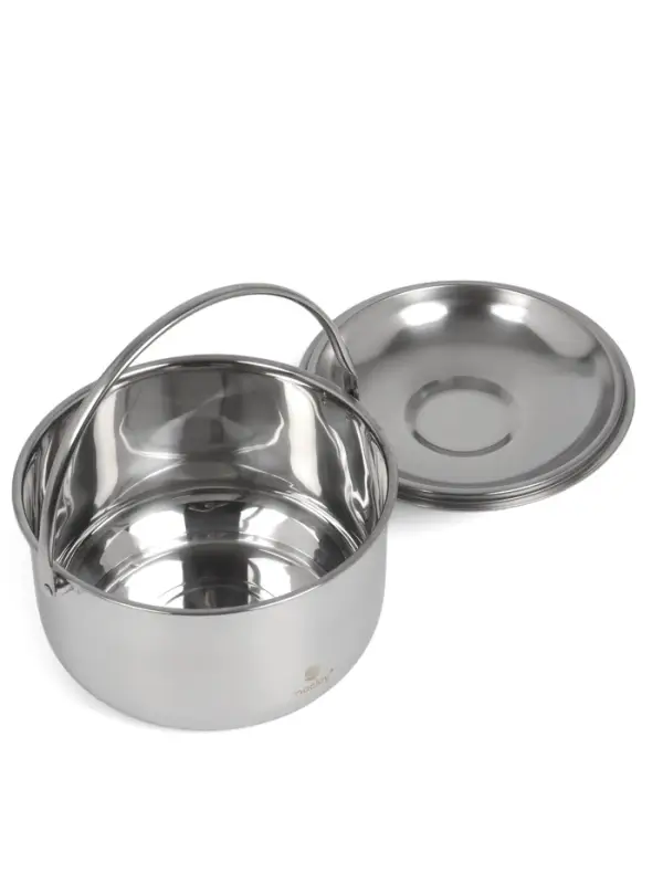 Котелок походный maclay, 24 см, с крышкой, нержавеющая сталь