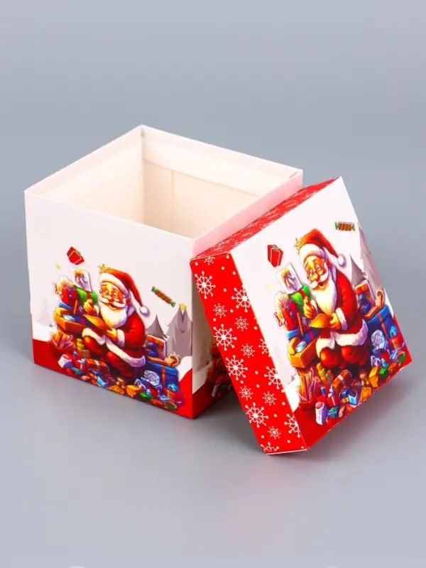 Коробка Самосборная Коробка Самосборная "Колокольчики" 15х15х15 см