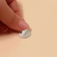 Зеркало настенное, круглое, акриловое, на клеевой основе, 6 шт., d=2 см