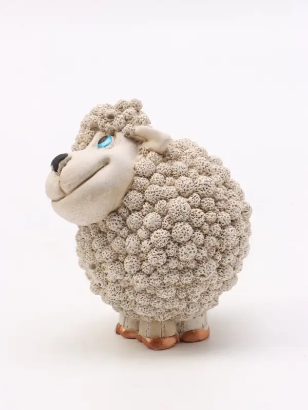 Фигурка декоративная &laquo;Баран Яша&raquo;, 8&times;6 см, слоновая кость