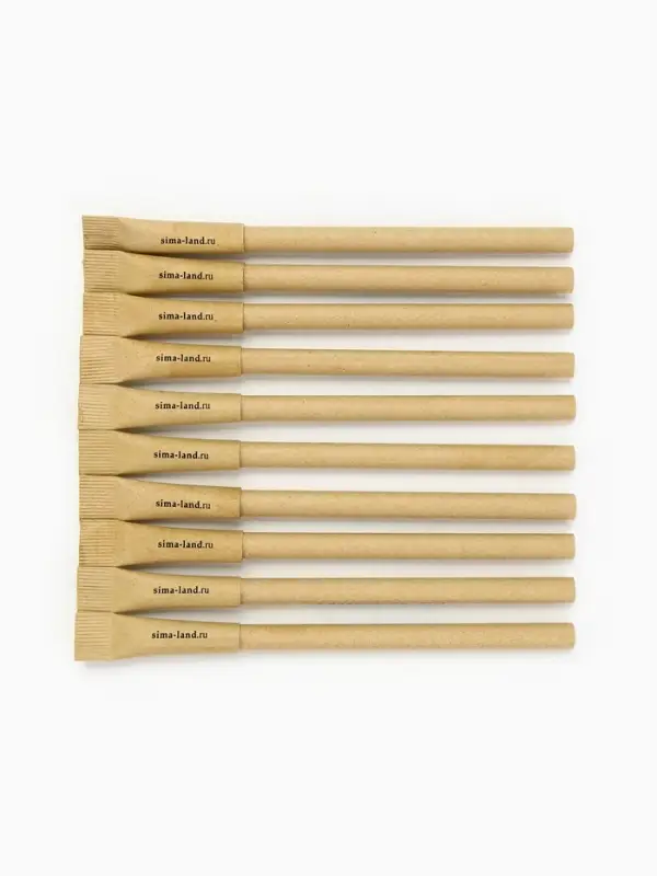 Ручка-эко, шариковая, синяя паста, 1 мм &laquo;Учителю с благодарностью&raquo; МИКС