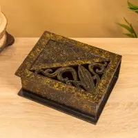 Шкатулка "Завитки" 24х18х9 см, МДФ