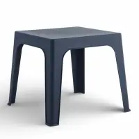 Стол садовый Decorona DeForma, 59.5&times;59.5&times;49.5 см, пластиковый, цвет графитовый шторм