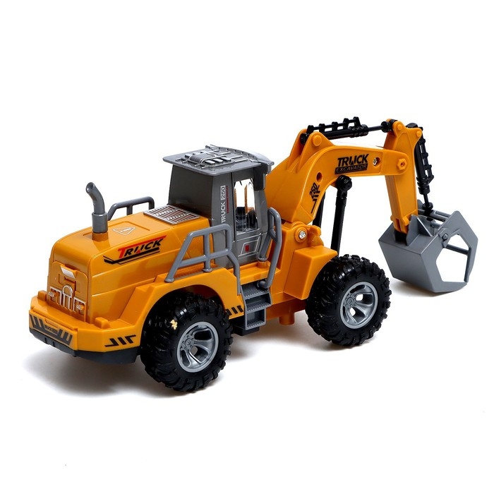 Экскаватор «Фермер», радиоуправляемый, работает от батареек, цвет оранжевый Экскаватор «Фермер», радиоуправляемый, работает от батареек, цвет оранжевый