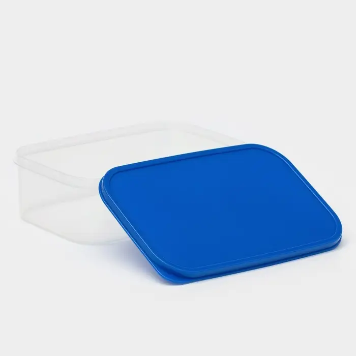 Контейнер пищевой Доляна, 1,2 л, цвет синий Контейнер пищевой Доляна, 1,2 л, цвет синий