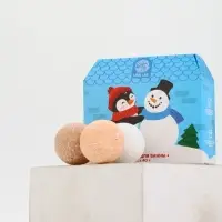 Бомбочки для ванны в домике «Пингвин», набор 6 шт х 40 г, URAL LAB