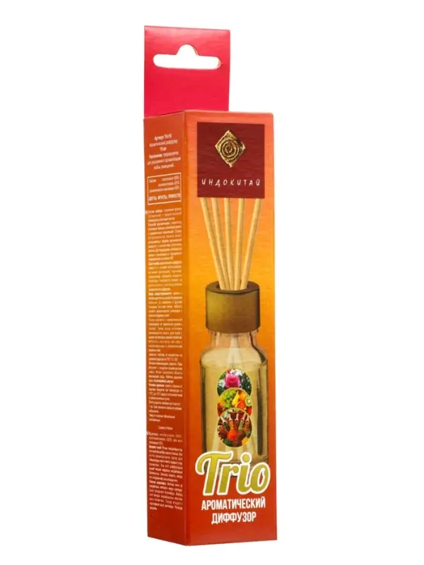 Аромадиффузор Trio10 цветы, фрукты, пряности, 10 мл