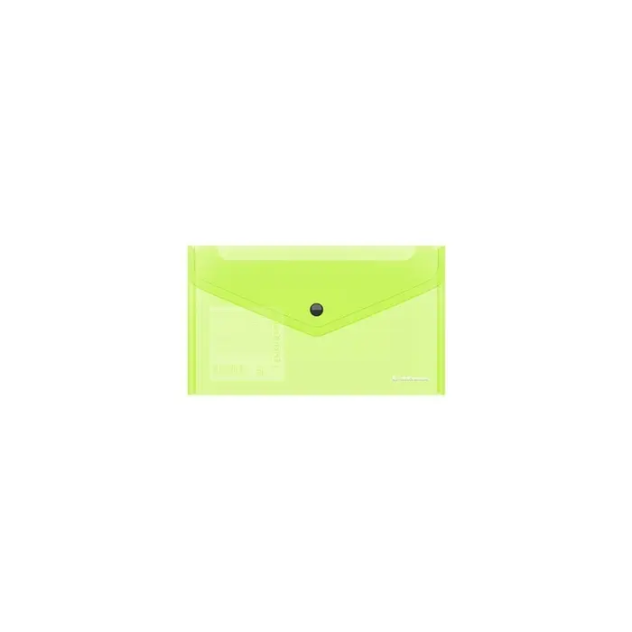 Папка-конверт на кнопке С6, 180 мкм, ErichKrause Glossy Neon, полупрозрачная, микс Папка-конверт на кнопке С6, 180 мкм, ErichKrause Glossy Neon, полупрозрачная, микс