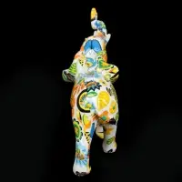 Фигурка полистоун &laquo;Слон - буйство красок&raquo;, 14&times;16&times;5.5 см, МИКС