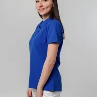Рубашка поло женская Virma Stretch Lady, ярко-синяя, размер S