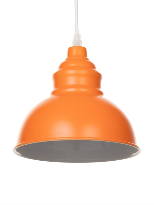 Светильник Paul 1х40Вт Е27 пр-1м неон оранжевый 20х20х17,5см