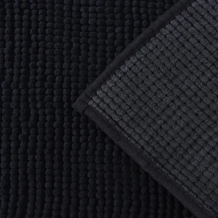 Коврик для дома LaDо́m, букли, плотность 1000 г, 50&times;80 см, графитовый