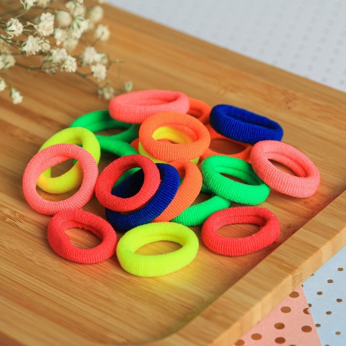 Резинки для волос , набор «Махрушка», принцесса, 70 шт. Резинки для волос , набор «Махрушка», принцесса, 70 шт.