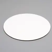 Подложка для торта усиленная 24 см, черно - белая, 3.2 мм