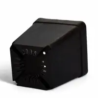 Горшок для цветов с поддоном, 7&times;7&times;7.5 см, 200 мл, пластиковый, МИКС