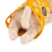 Мягкая игрушка &laquo;Кот Барсик в сумке бежевый&raquo;, 56 см