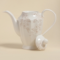 Заварочный чайник SL Home «Аманде», 27,5×14×24 см, фарфор, белый