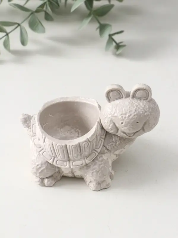 Фигура с подставкой для мелочей «Черепаха», 7.5×10×6 см, под камень