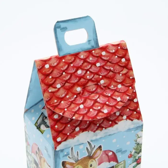 Подарочная коробка Подарочная коробка "Акварельная серия. Домик малый", 9.1×7×15.7 см