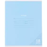 Тетрадь 18л кл КПК "Пастель", обл мел карт, блок ОФСЕТ, 5В МИКС