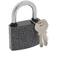 Замок навесной LOCKLAND, с влагозащитной дужкой, 50 мм