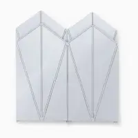 Зеркало настенное &laquo;Сеть&raquo;, на клеевой основе, акриловое, 120 деталей, 60&times;90 см