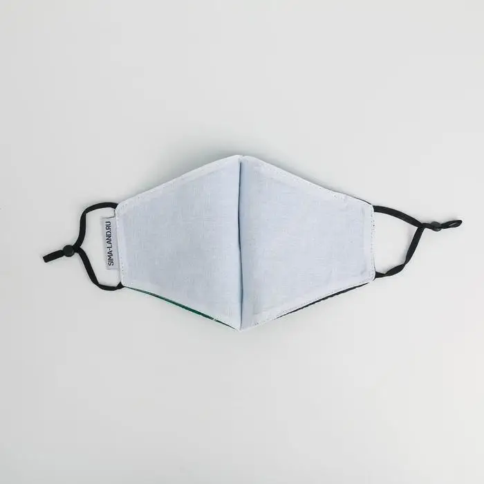 Маска тканевая с регулирующимися завязками, защитная «Вдохновляй» Маска тканевая с регулирующимися завязками, защитная «Вдохновляй»