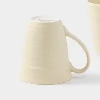 Набор кружек Magistro Jarwah Lugerne, 390 мл, 12.5&times;9.2&times;10.7 см, 2 шт., фарфор, молочный