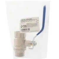 Кран шаровой ZEIN engr, нр/вр 1/2", PN 4, для холодной воды, 5-45&deg;С, рычаг, цинк