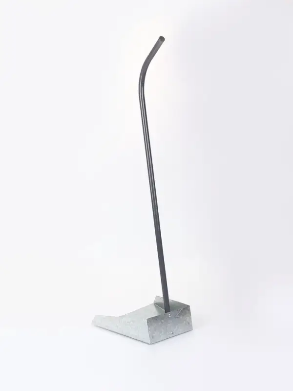 Совок для мусора 23×24 см, ручка 83 см, оцинковка 0.5 мм Совок для мусора 23×24 см, ручка 83 см, оцинковка 0.5 мм
