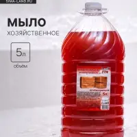 Мыло жидкое TITAN &laquo;Хозяйственное&raquo;, с антибактериальным эффектом, 5 л