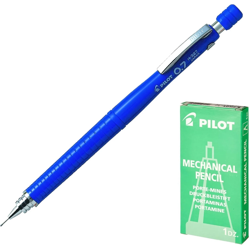 Карандаш механический PILOT H-327 0,7мм синий Япония