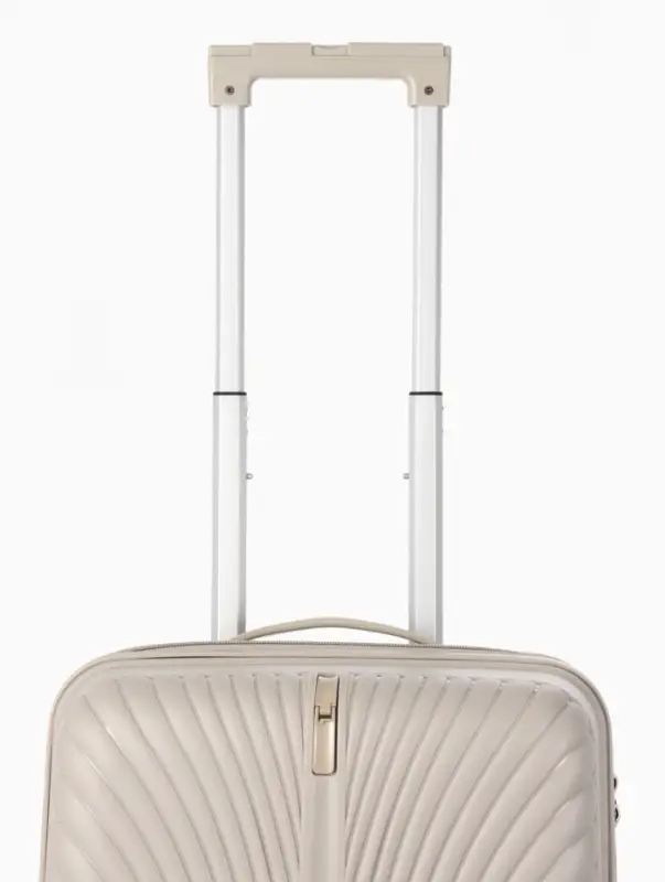 Чемодан на колёсах, 20", кодовый замок, 36&times;20&times;54 см, бежевый
