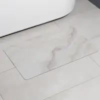 Коврик для дома Доляна &laquo;Мрамор&raquo;, влаговпитывающий, 49&times;79 см, розовый