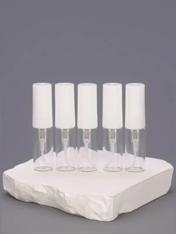 Флакон для парфюма, с распылителем, 3 мл, фасовка &ndash; 5 шт., белый