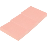 Стикеры ATTACHE Bright colours с клеев.краем 38х51 розовый 100л. 3 шт/наб