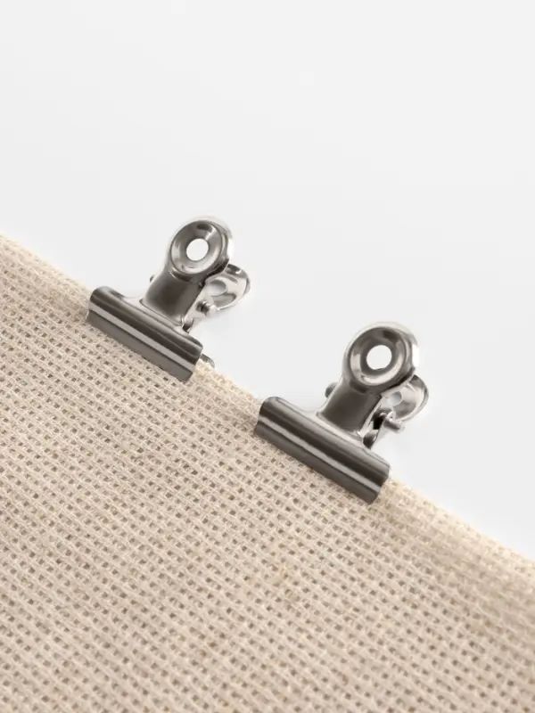 Зажимы для кроя, 2.1 см, 10 шт., цвет серебряный