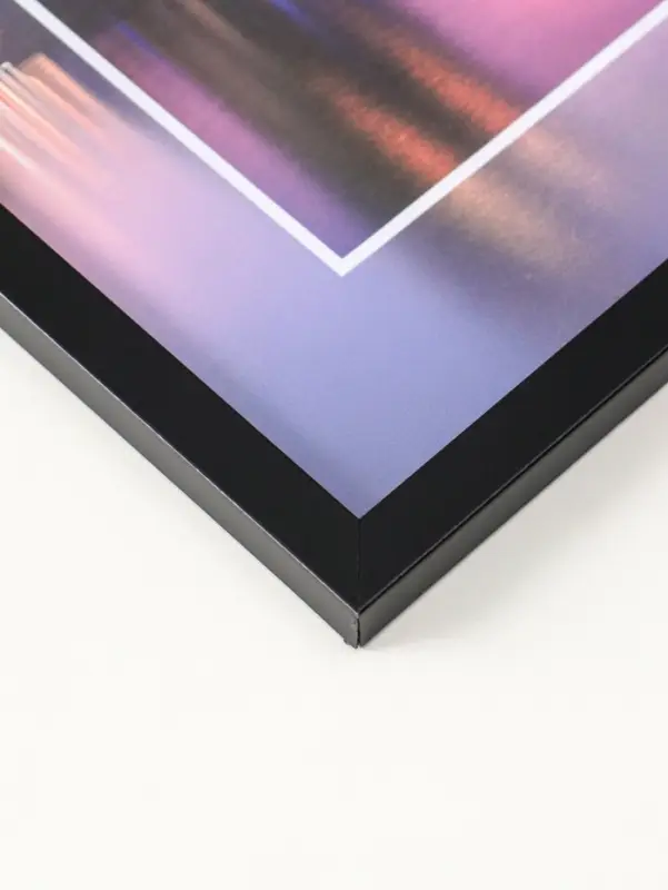 Фоторамка для фото " Lumo" 30х40 см,  набор 3 шт, (пластиковый экран), чёрный