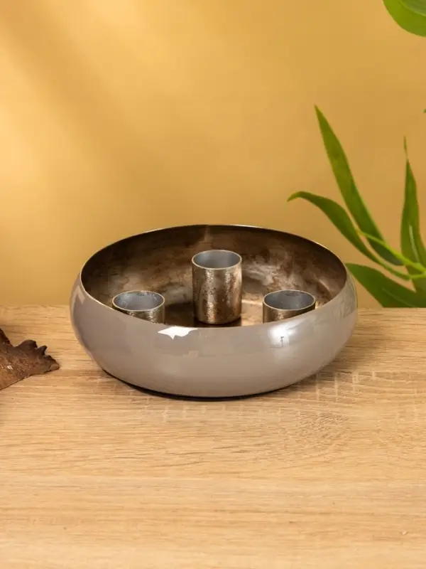 Подсвечник на 3 свечи на магнитах «Ковентри», 13×13×4 см Подсвечник на 3 свечи на магнитах «Ковентри», 13×13×4 см