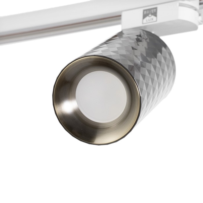 Светильник трековый Светильник трековый "Андри" GU10 220В черный хром 7,5х7,5х20 см